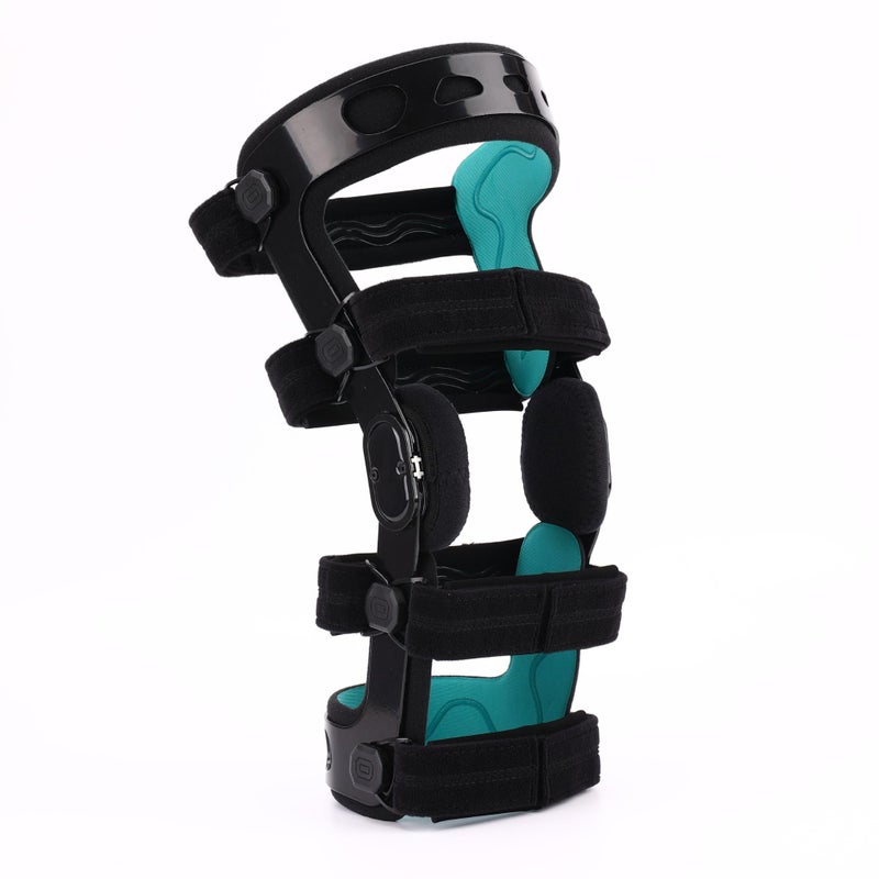 GHORTHOUD Hinged ROM Knee Brace OA Unloader Knee Support for Knee Pain MCL, ACL, PCL, Ligament & Sports Injuries, Arthritis, Meniscus Tear For Men Women (Left, M)